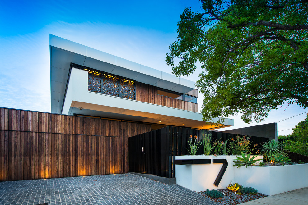 Modern home design in Melbourne.