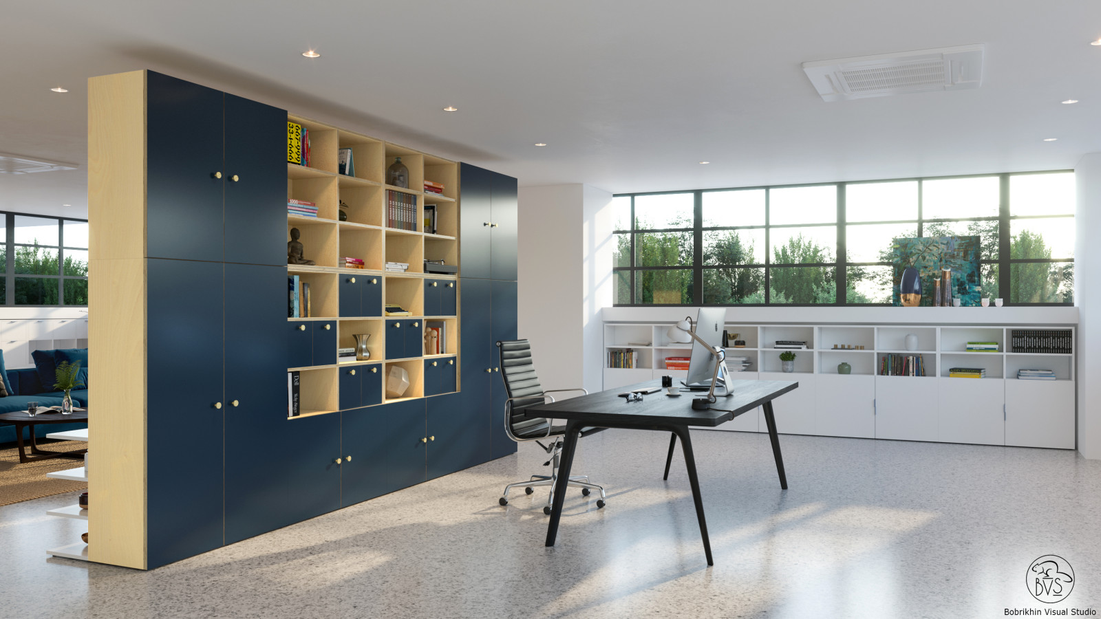 Interior in modern style