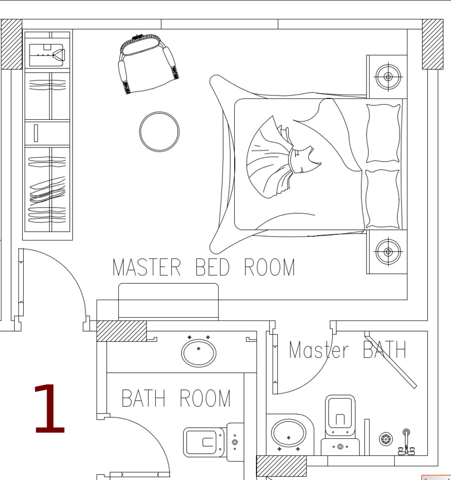 Which Arrangement Of Those 2 Is Better For Master Bedroom