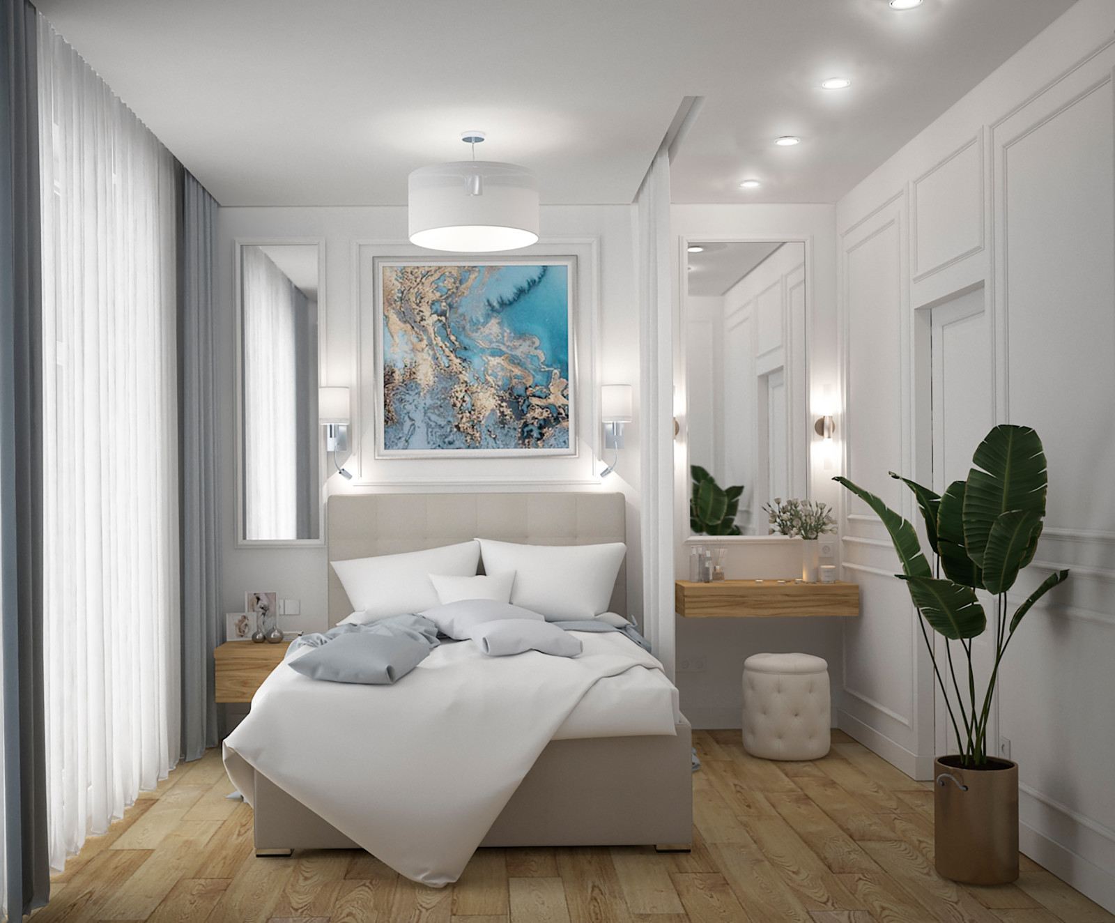 Малогабаритная квартира для молодой девушки