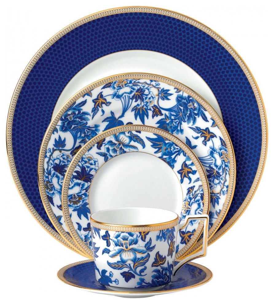 Wedgwood Hibiscus 5-Piece Place Setting