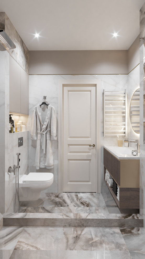 санузел гостевой в частном доме