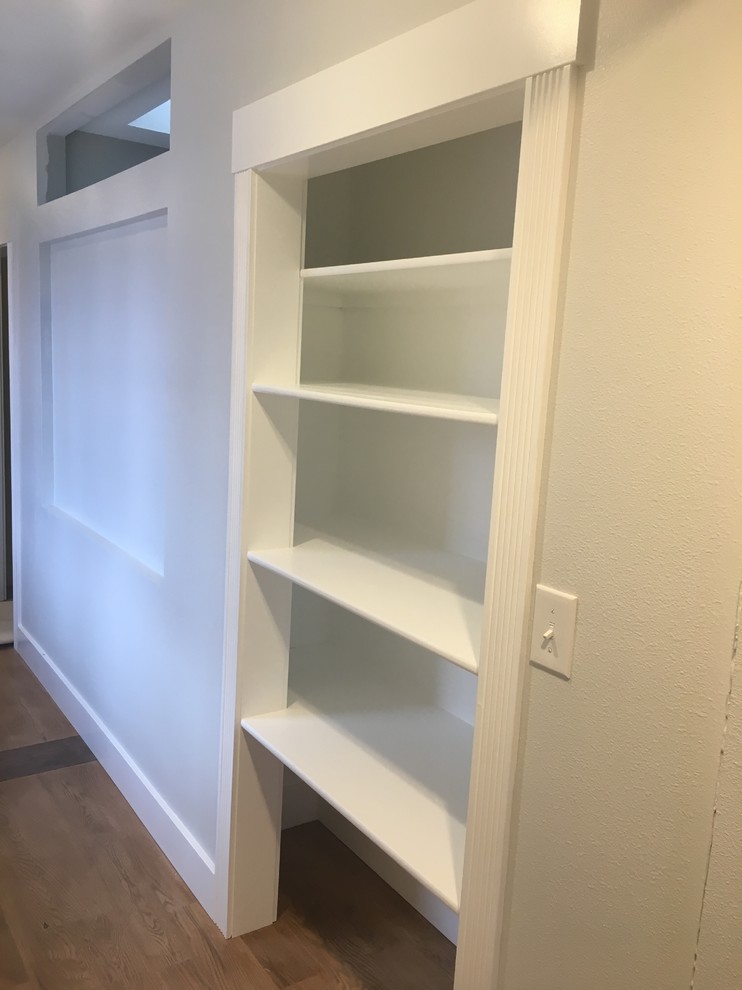 Minimalist home design photo in Denver