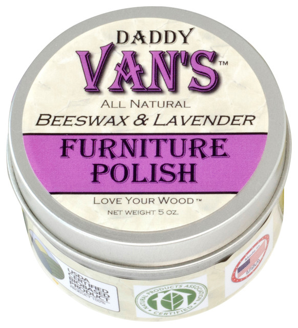 Daddy Van's Daddy Van's All Natural Beeswax and Lavender Furniture Polish & Reviews Houzz