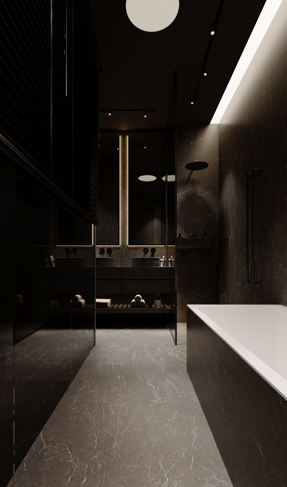 Дизайн проект двухэтажной квартиры