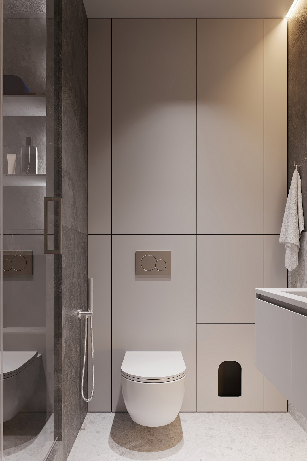 Дизайн и ремонт квартиры в ЖК Большая семерка - Сочный синий