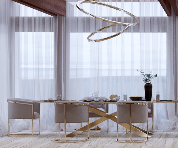 House in Komarovo | Dining room | Hall