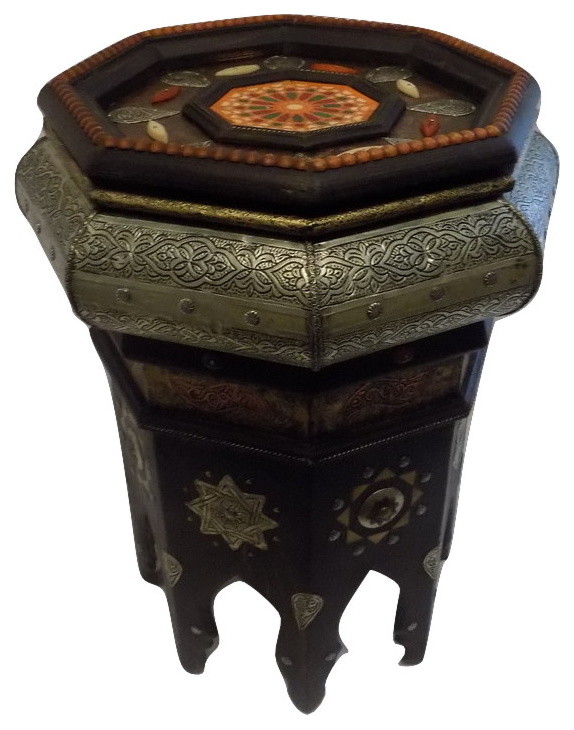 Moroccan End Table Mediterranean Side Tables And End Tables by