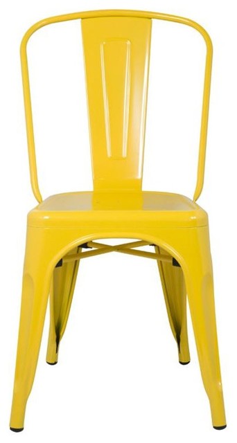 Talix Chair in Yellow - Set of 2