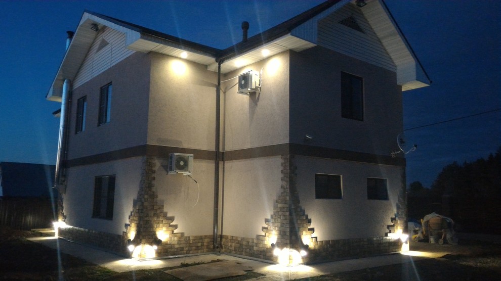 Подсветка фасада