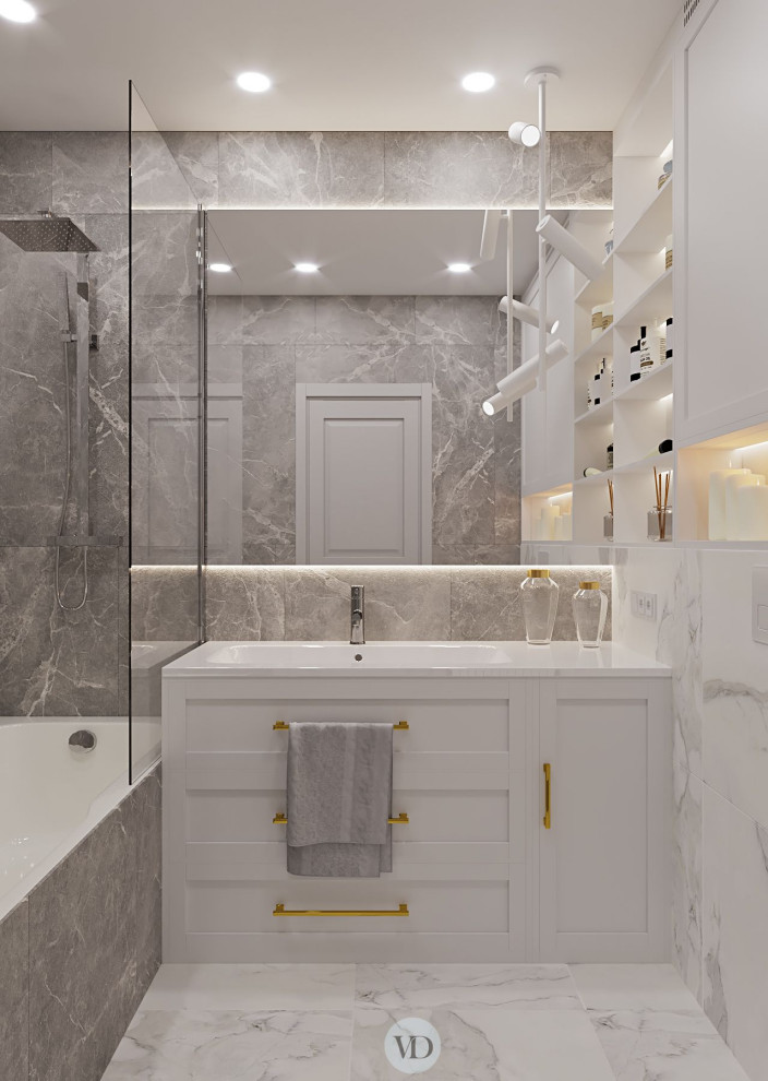 Дизайн-проект квартиры Яблочкино