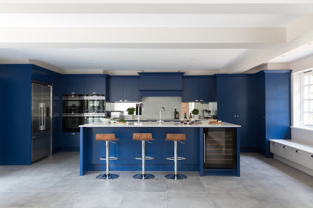 Radlett Open Plan Kitchen transitional-kitchen