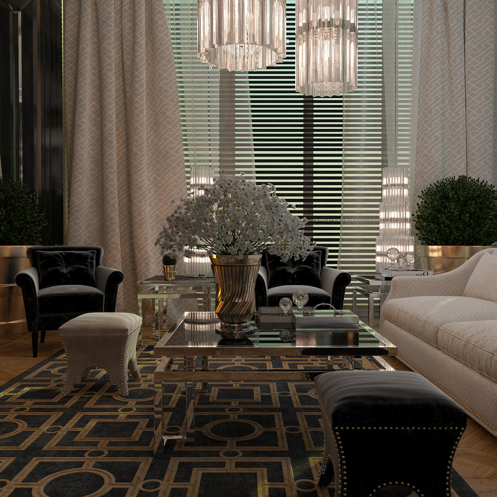 Проект загородного дома в Подмосковье (Екатерина Плотникова)