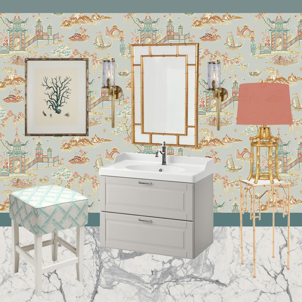 Санузел в мебельном салоне Berkley Home