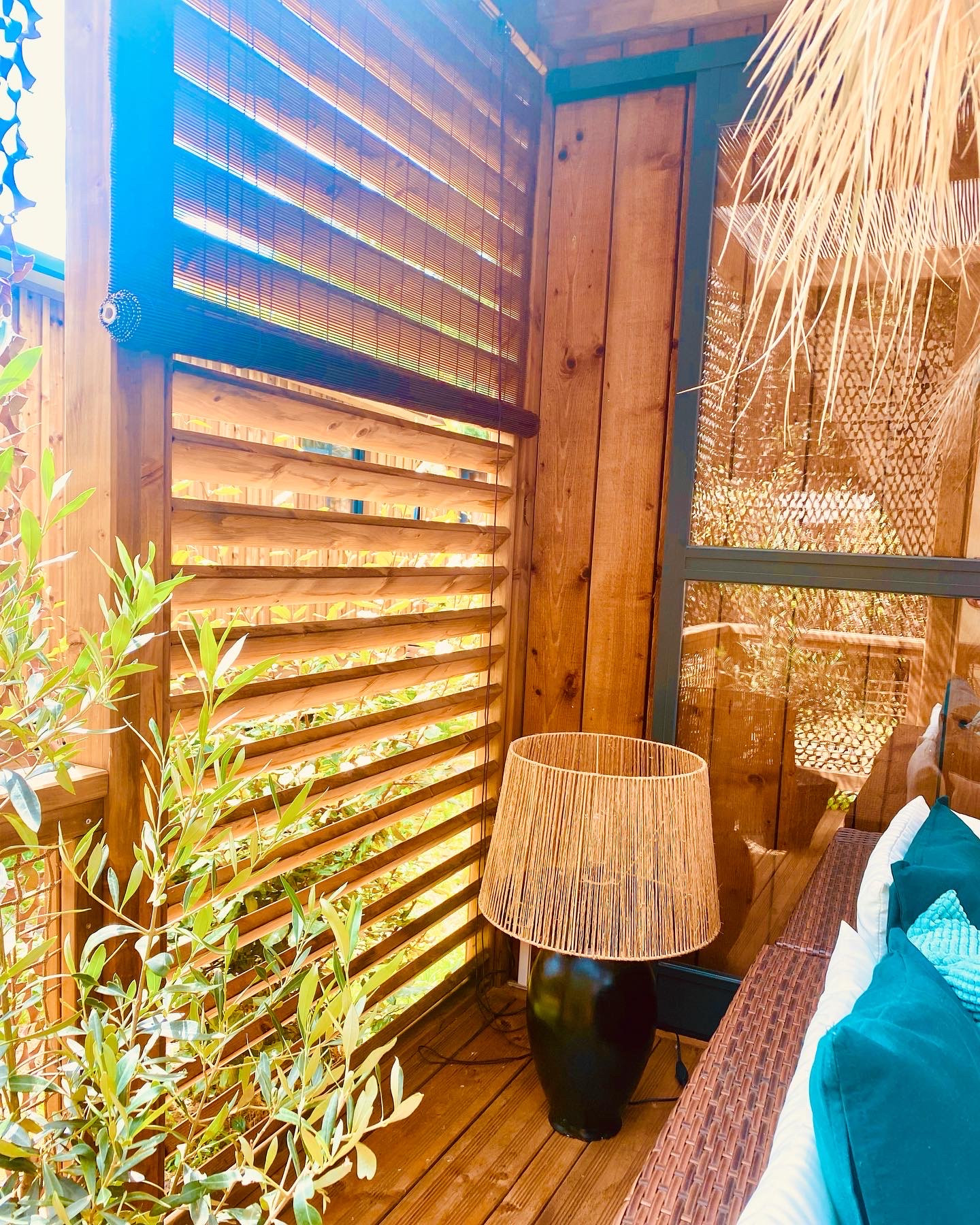 Aménagement extérieur & terrasse Chalet bois - Landes
