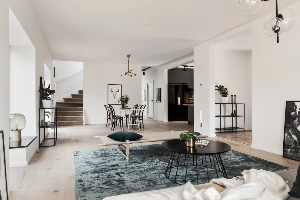 Minimalist home design photo in Stockholm
