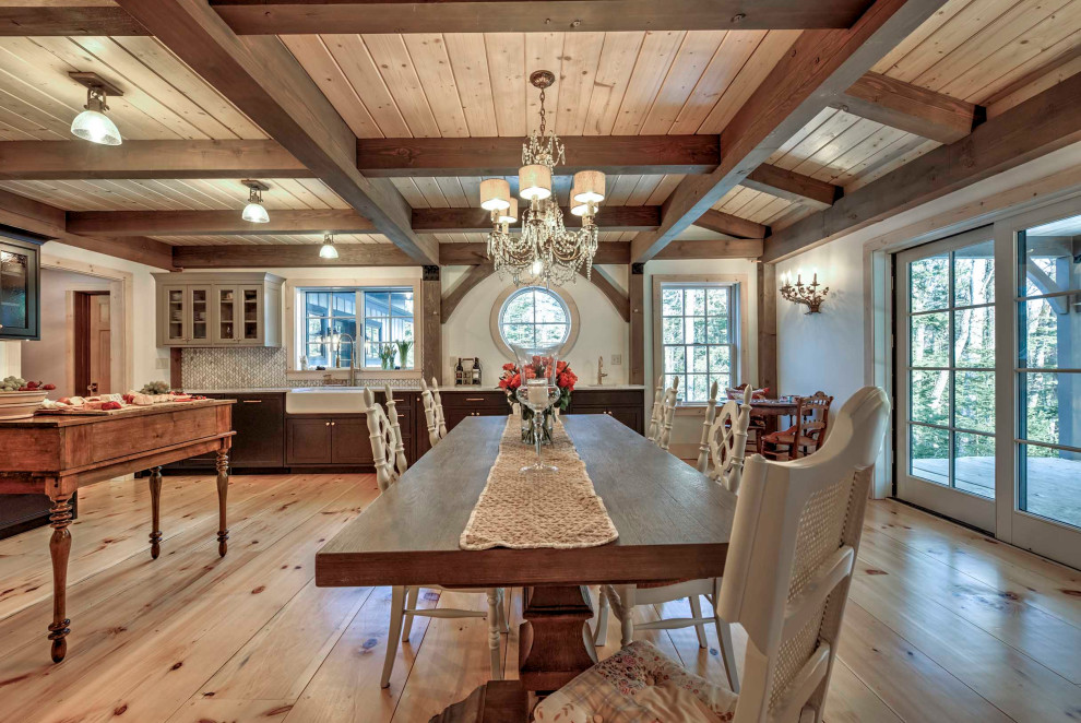 Rustic Ski Chalet Kitchen - West Dover, VT