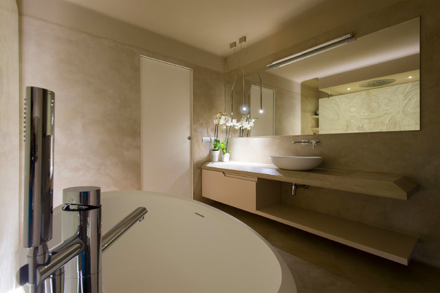 Villaggio Azzurro contemporary-bathroom