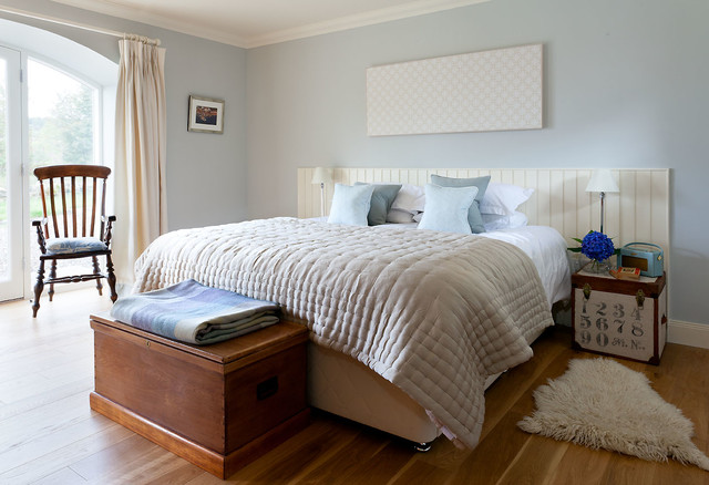 Fife steading conversion rustic-bedroom