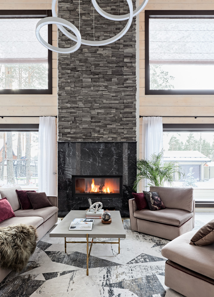 Дом из клееного бруса 390 м2 в п. Белоостров