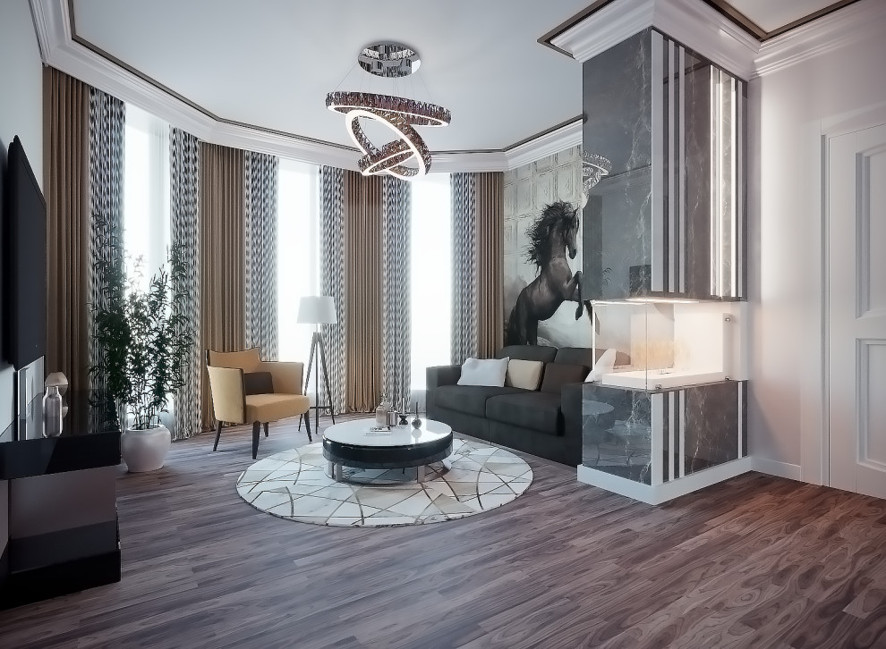 Проект спальни и гостиной