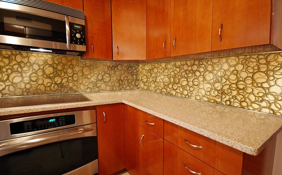 This is an example of a world-inspired kitchen in New York.