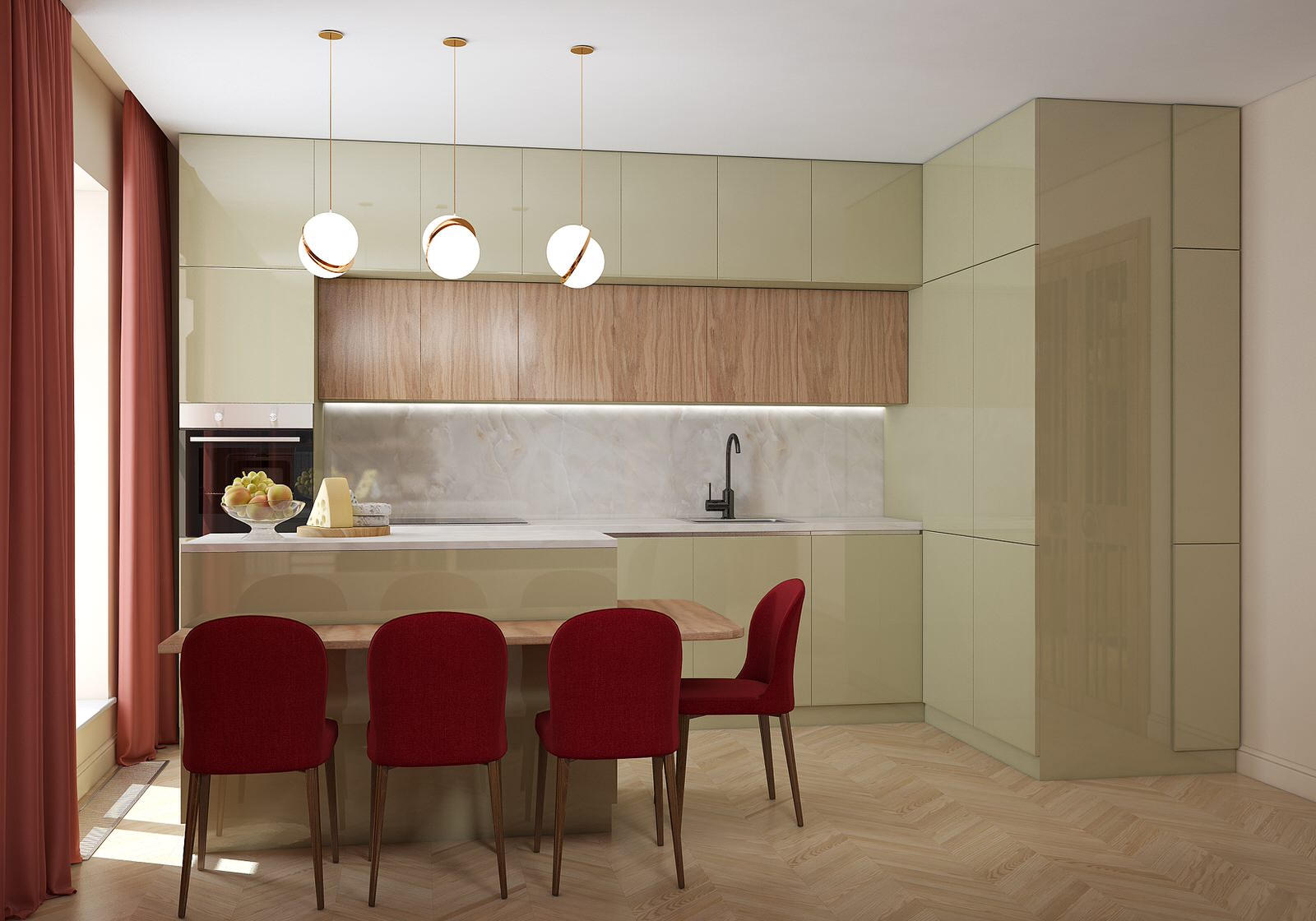 Модный интерьер в Санкт - Петербурге