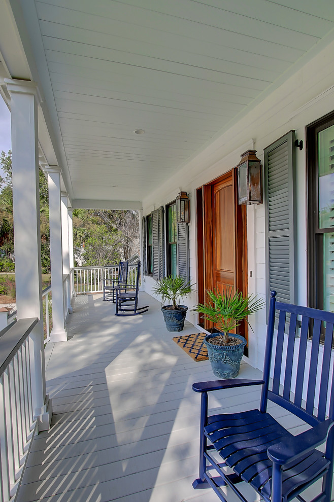 Design ideas for a country verandah in Charleston.