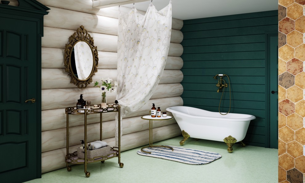 Дизайн интерьера бани.