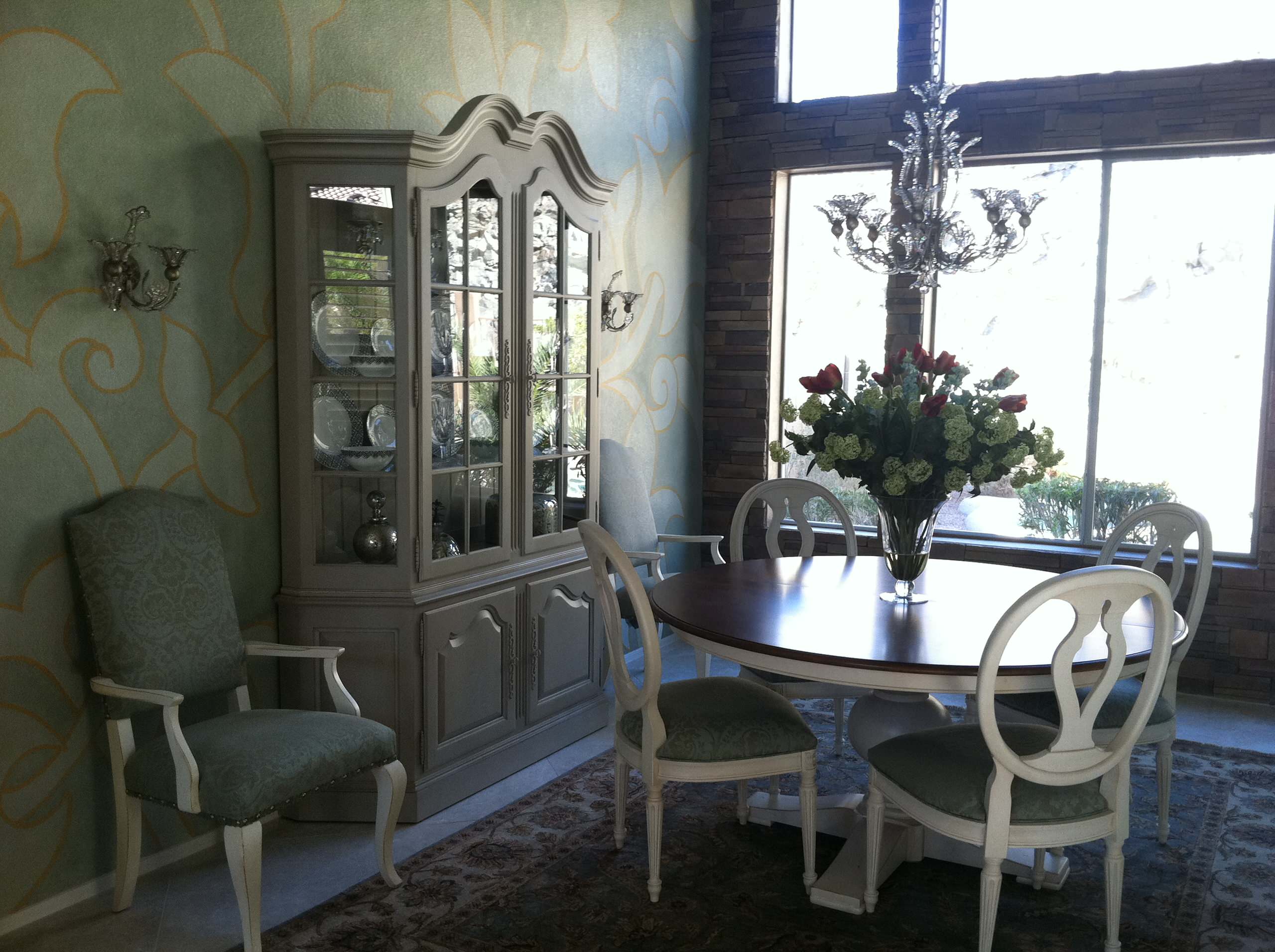 Alia Residence French Country Living & Dining Rooms