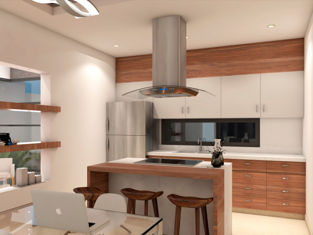 Casa C-18 modern-kitchen