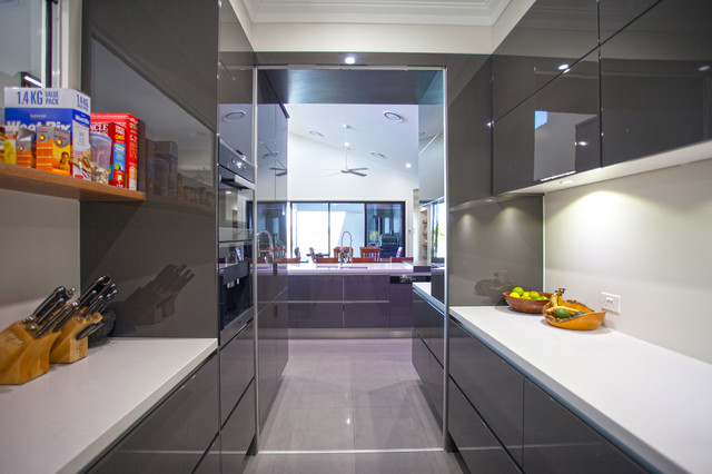 Angular Abode contemporary-kitchen