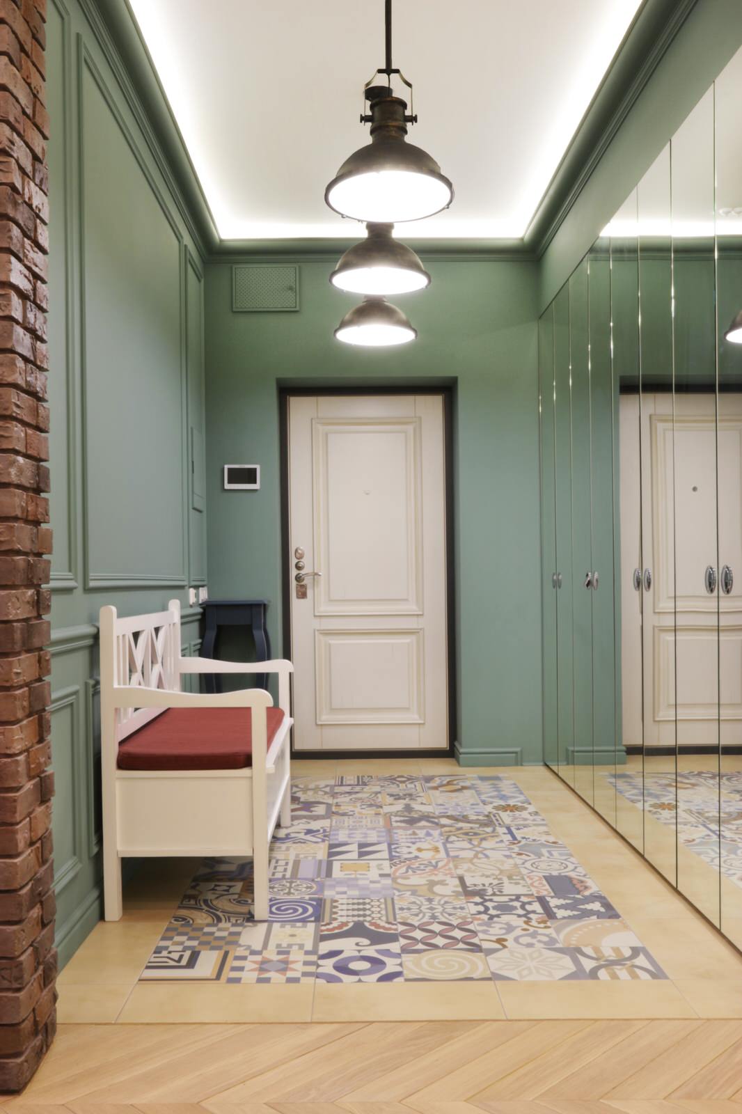 Эклектика на Мичуринском - прихожая