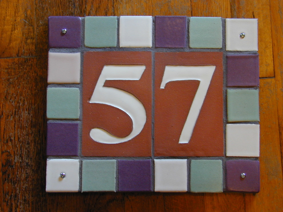 Tile Address Plaque