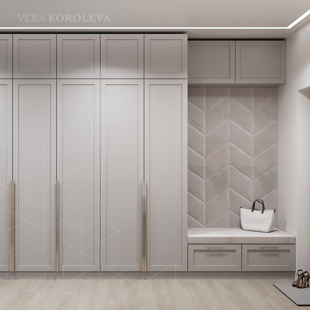 Дизайн-проект двухкомнатной квартиры в Москве в ЖК "Первый Московский"