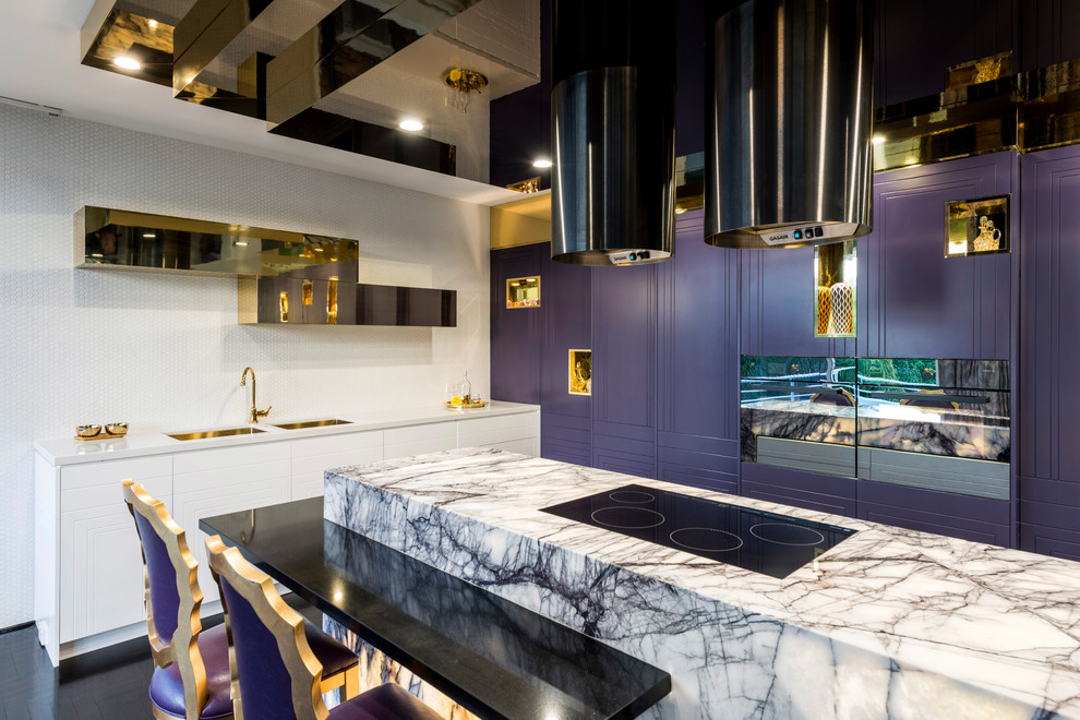 Design ideas for an eclectic kitchen in Brisbane.