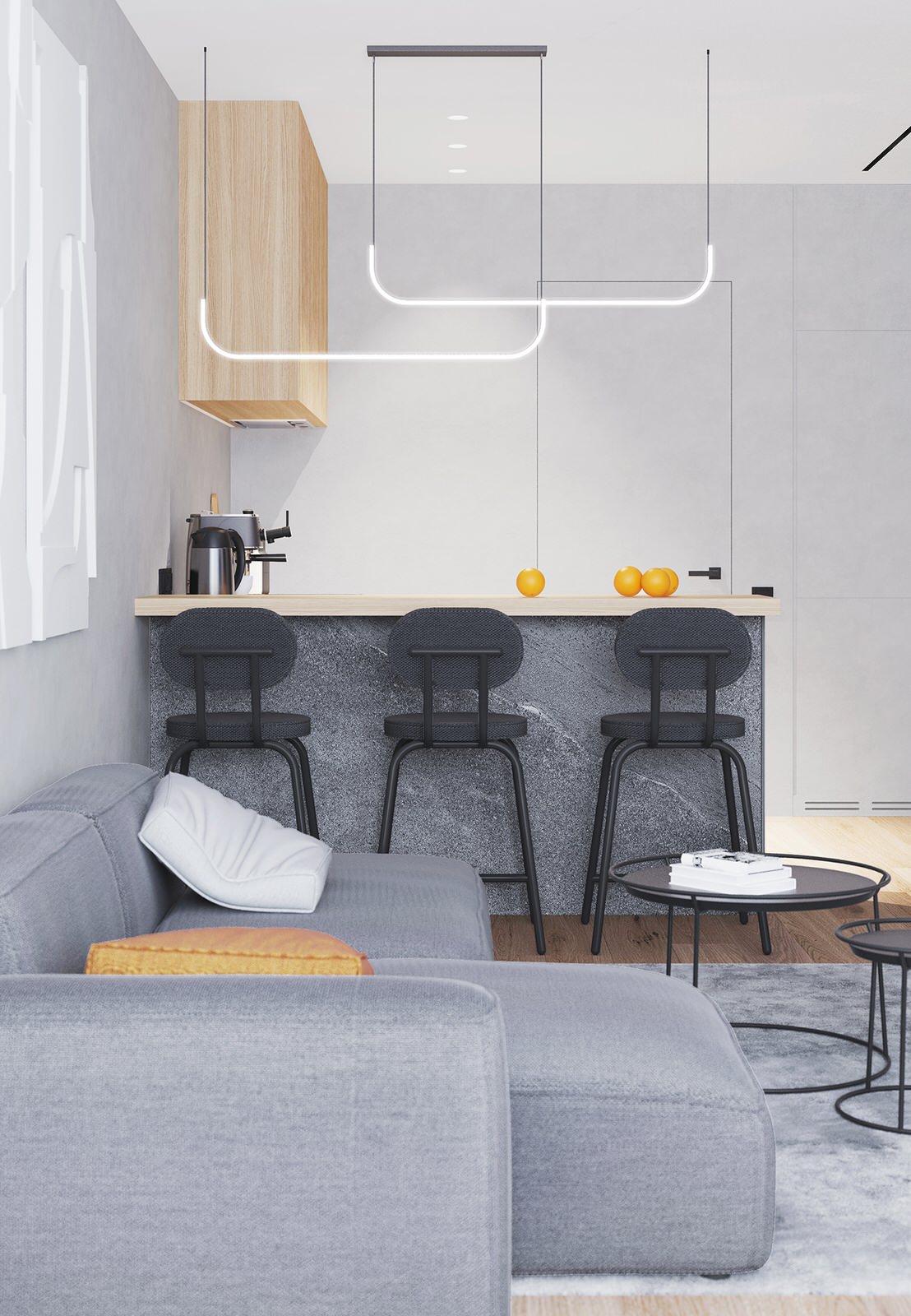 Кухня-гостиная