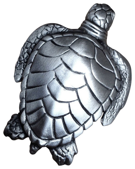 Sea Turtle Knob, Antique Bronze