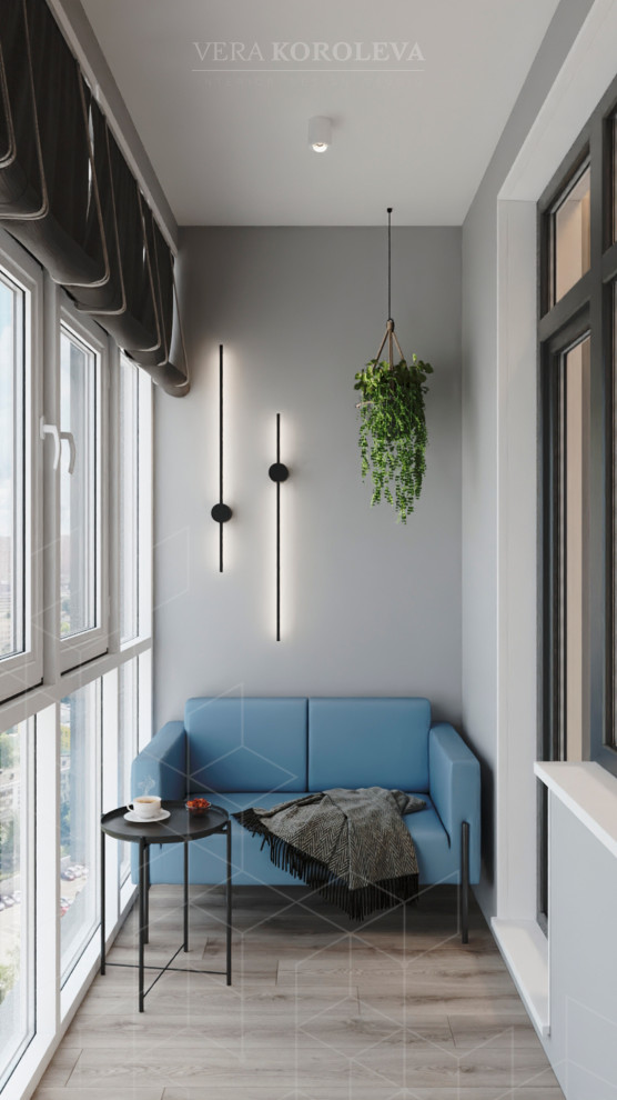 Дизайн-проект двухкомнатной квартиры в современном стиле