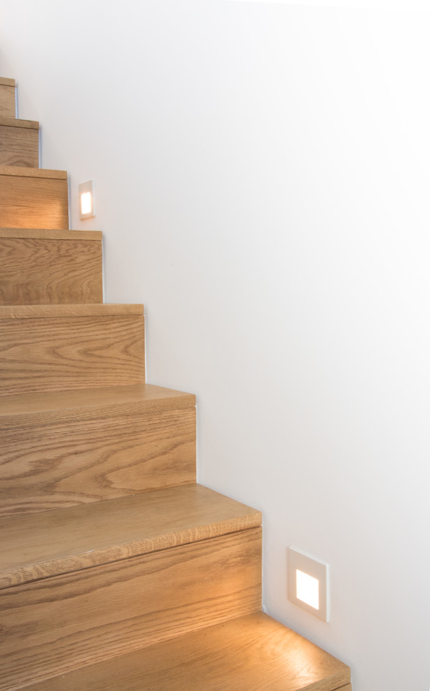 Design ideas for a contemporary staircase in Dublin.