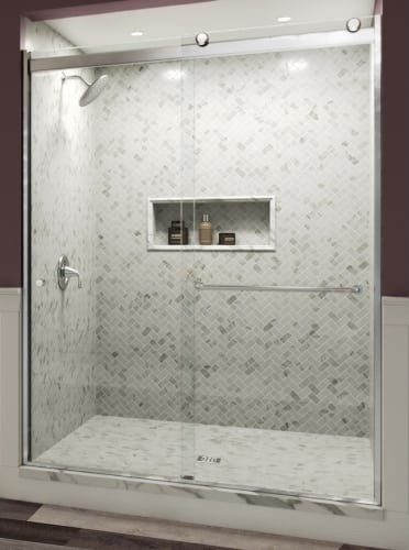 Miseno Msdf5976 Roll Sliding Shower Door Chrome Miseno Msdf5976 Roll Sliding Shower Door Chrome