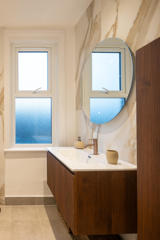 Raynes Park Modern Bathroom