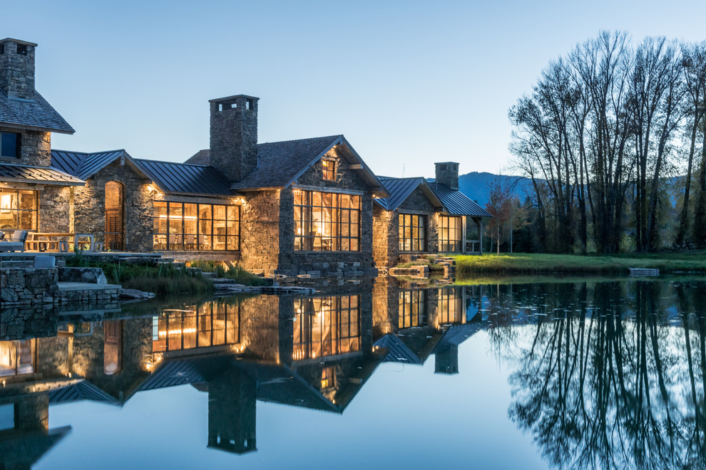 Home design - rustic home design idea