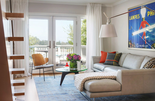 Twin Peaks contemporary-family-room