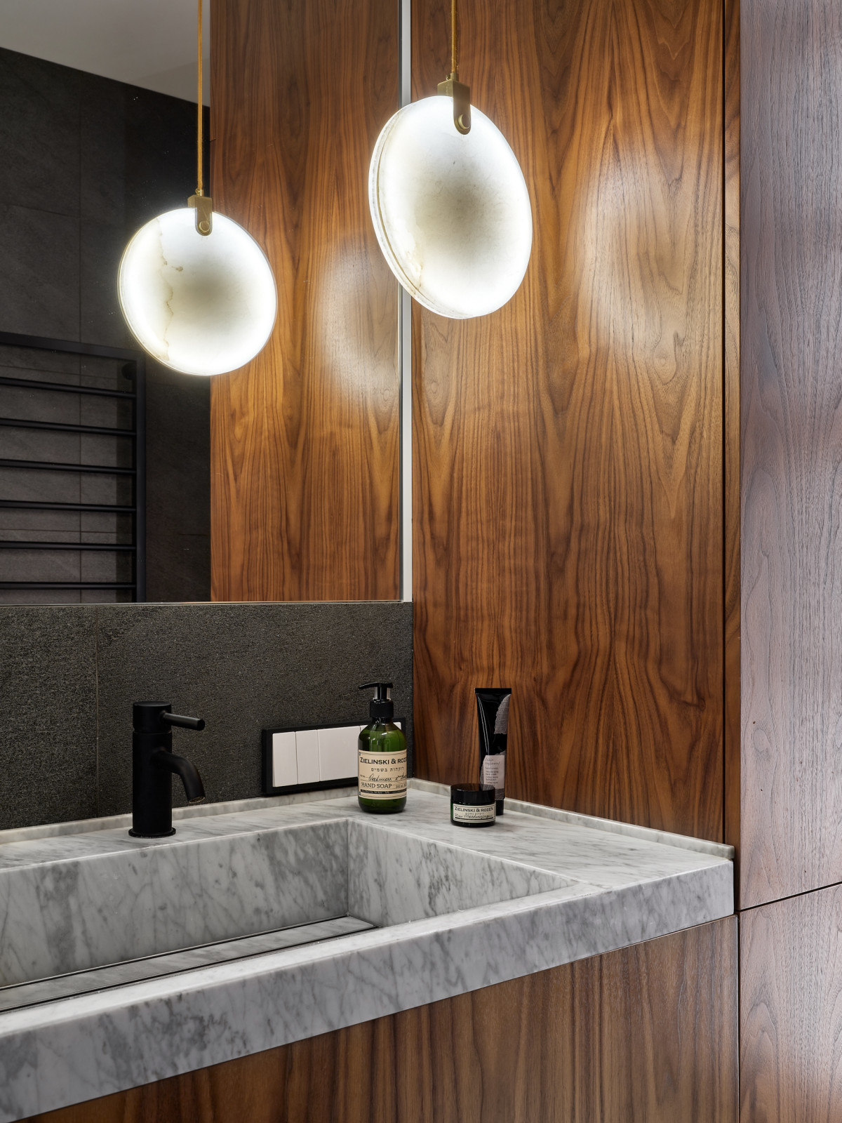 Ванная комната в реализованном проекте ЖК Наследие