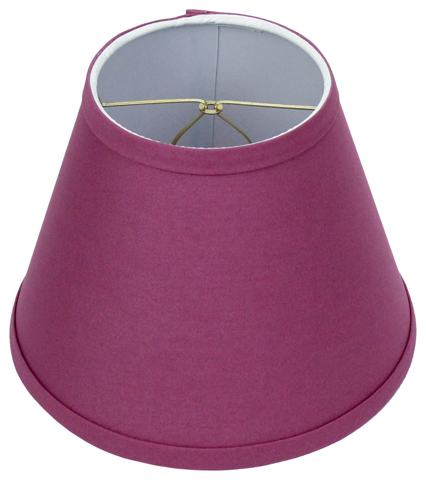 Fenchel Shades, 5"x9"x7" Bulb Clip Attachment Empire Lamp Shade