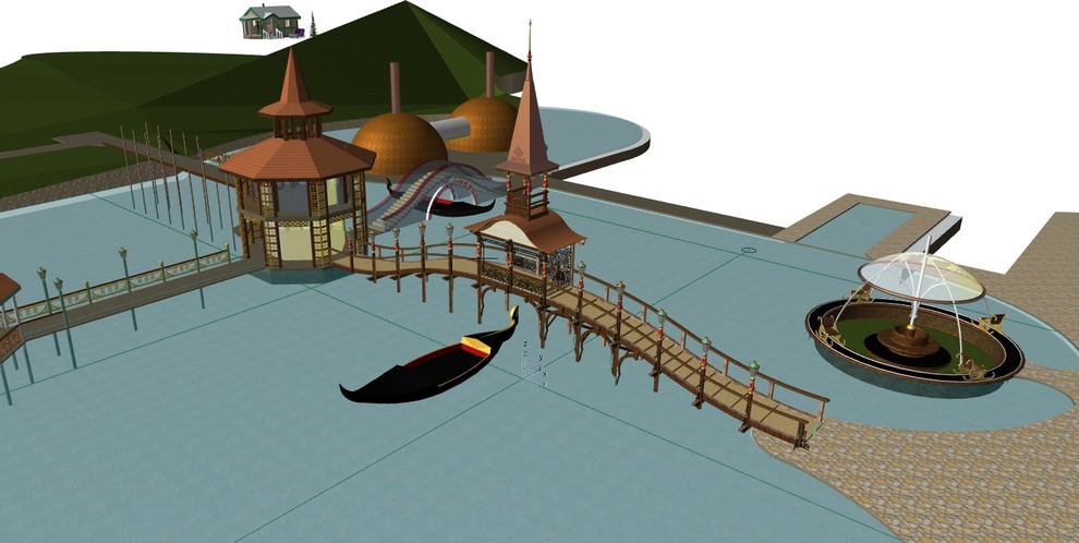 "Венеция" гондола