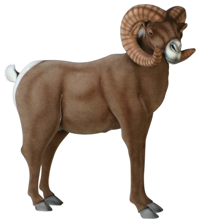 Big Horn Ram Stuffed Animal Contemporary Kids Toys And Games by
