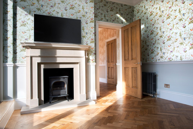 Herringbone Wimbledon klassisk-dagligstue
