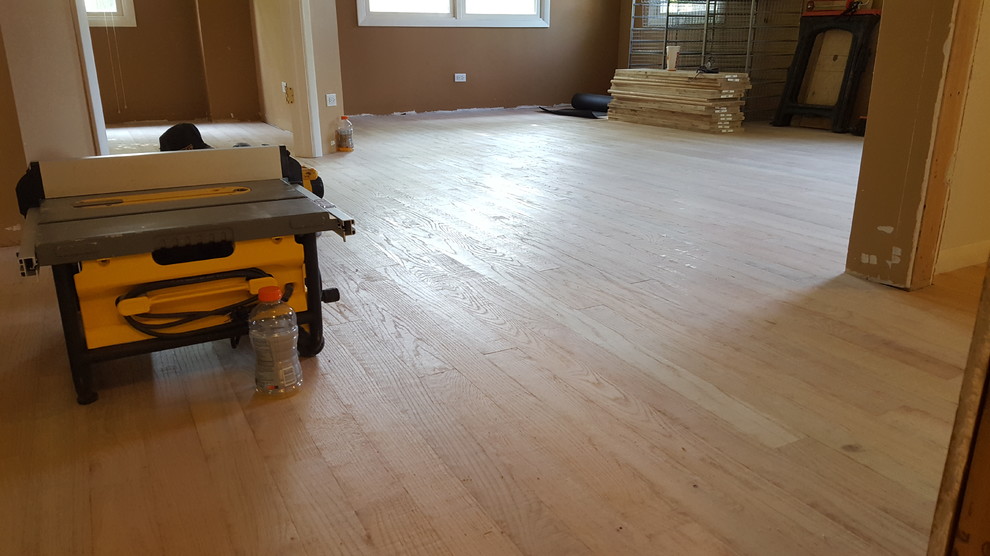3 and 1/4 unfinished white oak
